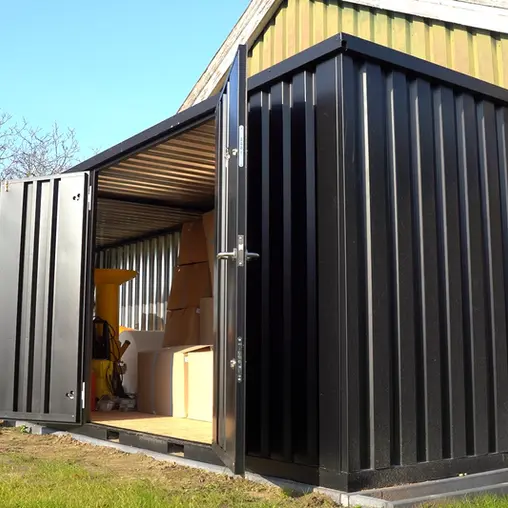 Grand conteneur de stockage modèle standard 8 x 2 mètres