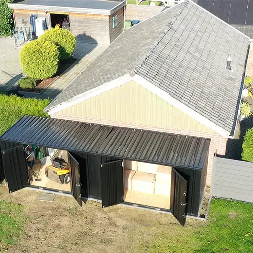 Grand conteneur de stockage modèle standard 8 x 2 mètres – Image 2