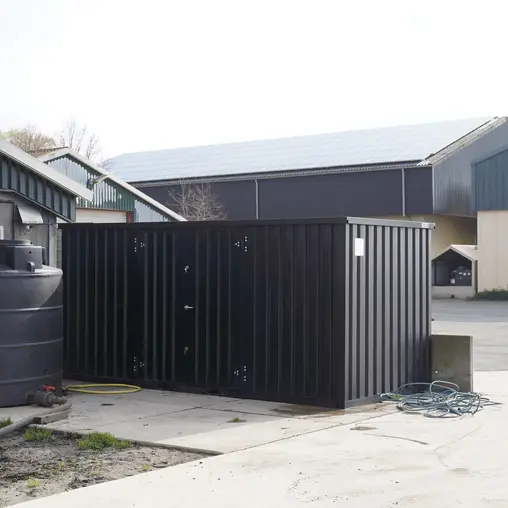 Conteneur de stockage 5 x 2 mètres – avec double porte grand coté – Image 6