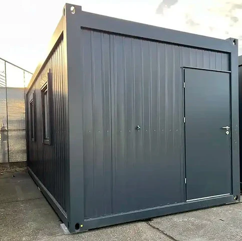 Container bureau /6x3 mètres avec fenêtres sur le côté long droit – Image 4