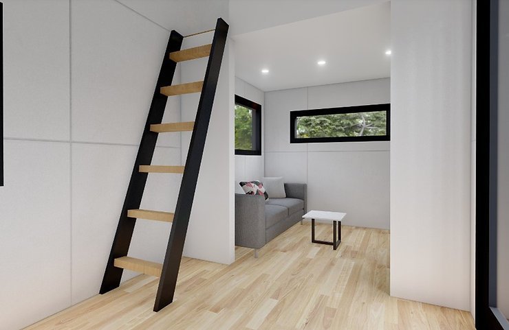 Tiny house sur roues de moins de 3,5t Maison mobile clé en main – Image 8