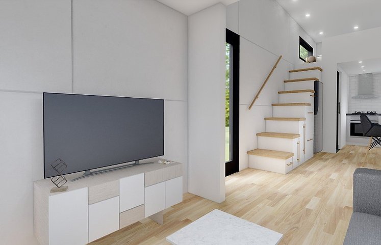 Tiny house sur roues de moins de 3,5t Maison mobile clé en main – Image 12