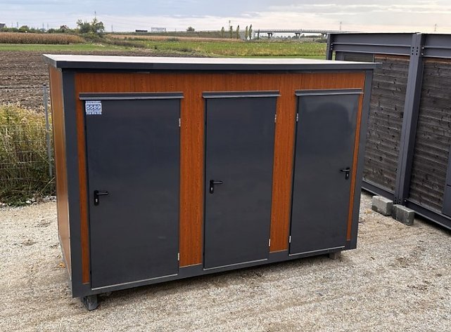 Container Sanitaire Pavillon WC avec Triple Cabine – Image 8