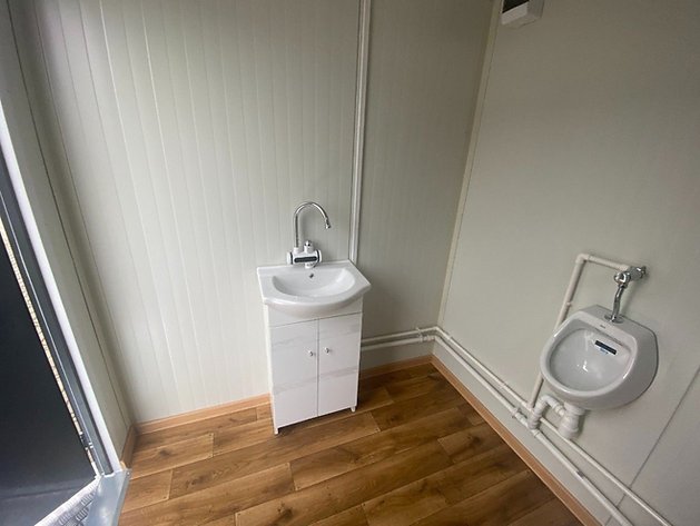Conteneur Sanitaire WC Box avec Cabine Double – Image 14
