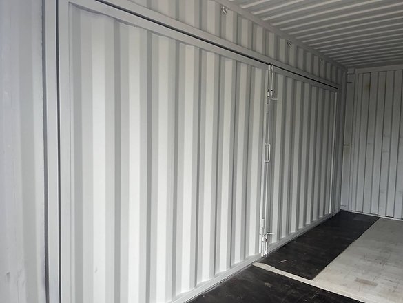 Conteneur Maritime 20′ HC (High Cube) avec Porte Latérale Unidirectionnelle – Image 2