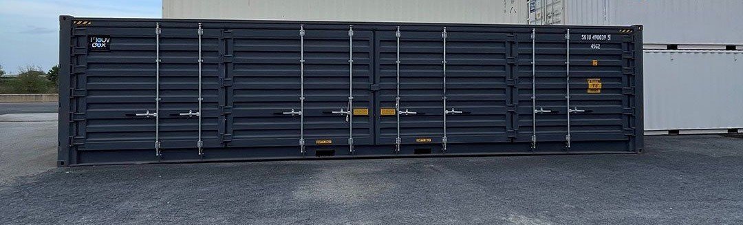 Container maritime 40′ HC OPEN SIDE 1er voyage – Image 3