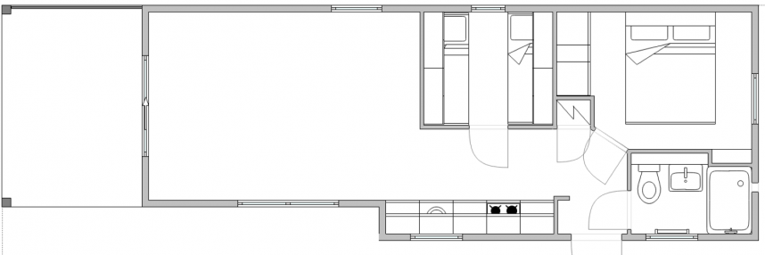 Mobile home sur roues 1350 x 375/420 – Image 10