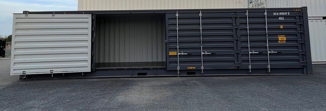 Container maritime 40′ HC OPEN SIDE 1er voyage – Image 2