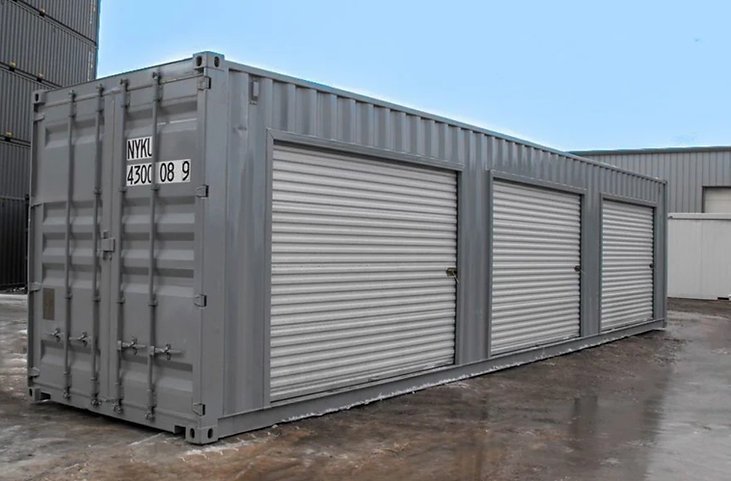 Conteneur 40 Pieds Avec Portes Roulantes