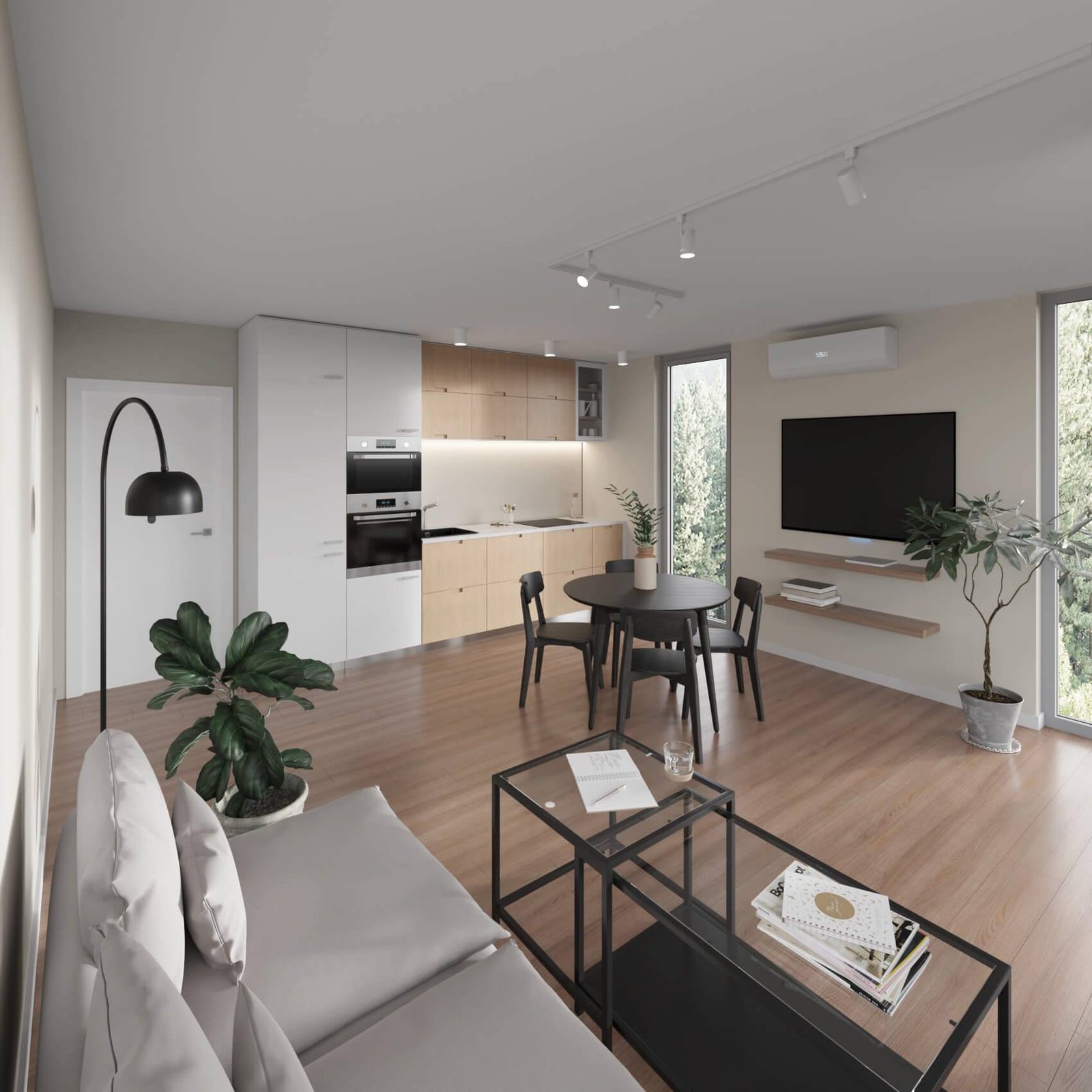 Maison en container d'expédition de 40 pieds de long – Image 2