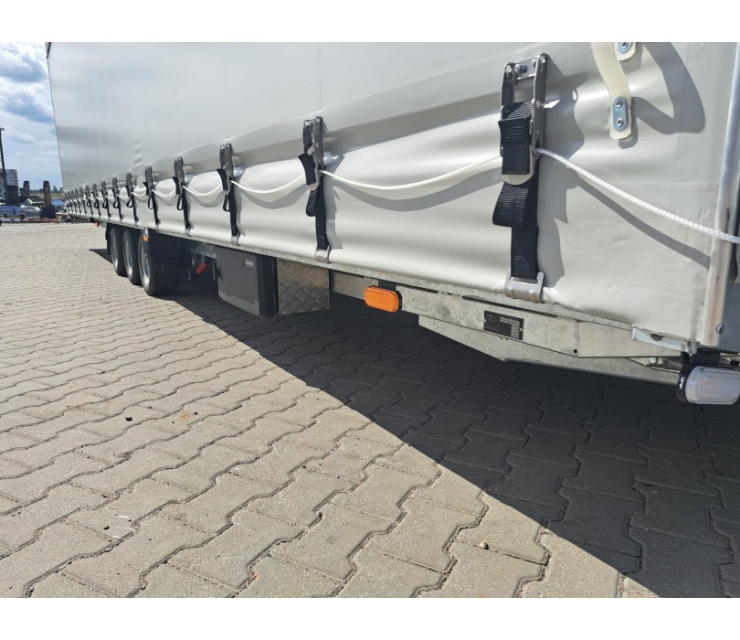 Remorque porte-voitures STIM avec rideau coulissant, PTAC 3500 kg, avec treuil électrique – Image 13