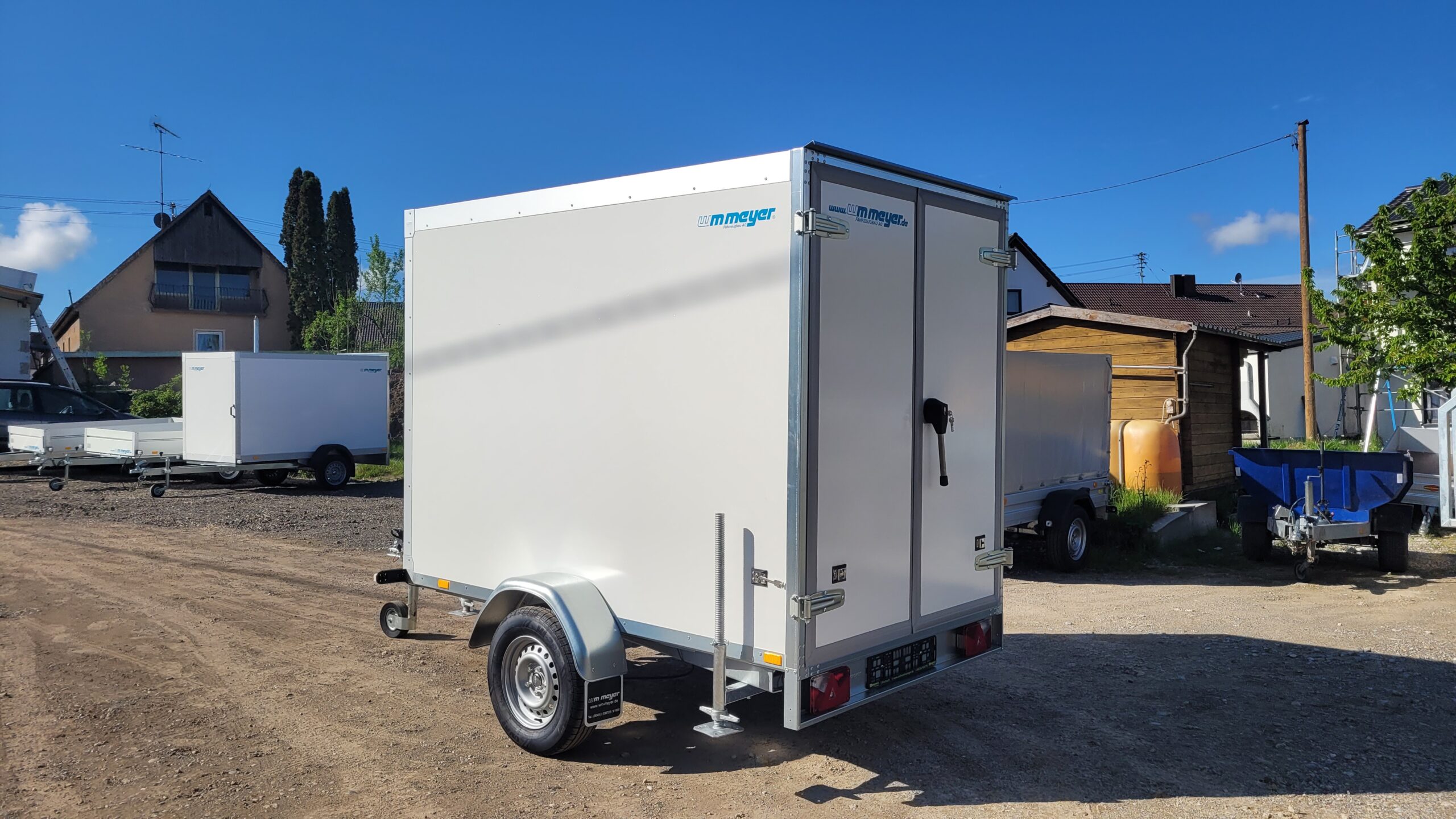 Remorque porte-voitures frigorifique AZKF 1325/145 avec WMK-4G, PTAC 1300 kg, surface de chargement 2,44 x 1,45 m, hauteur intérieure 1800 mm (rail d'arrimage inclus) – Image 12