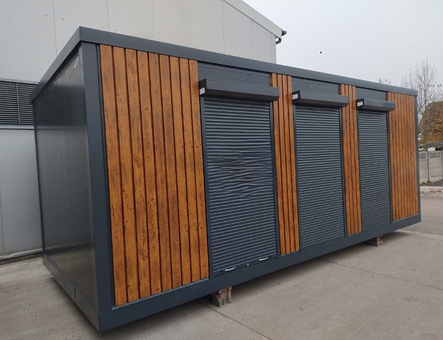 Conteneur de bureau 21 m² avec WC et kitchenette – Image 6