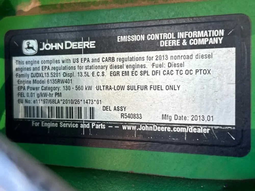 John Deere 9560RT de 2013 6819 heures – Image 33